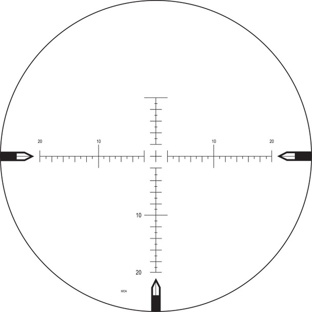 Nightforce Optics SHV 5-20x56 F2 Riflescope, Black: 30mm Tube, Non Illuminated MOAR Reticle, Model C534