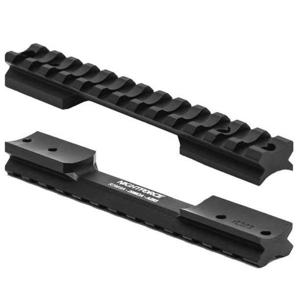 Nightforce Optics Standard Duty Picatinny Base: Rem 700 LA, 0 MOA
