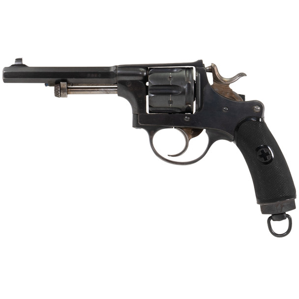 Schmidt-Rubin Consignment Antique Swiss 1882 Service Revolver: 7.5 Swiss Ordnance, 4.5" Barrel, SER# 2510