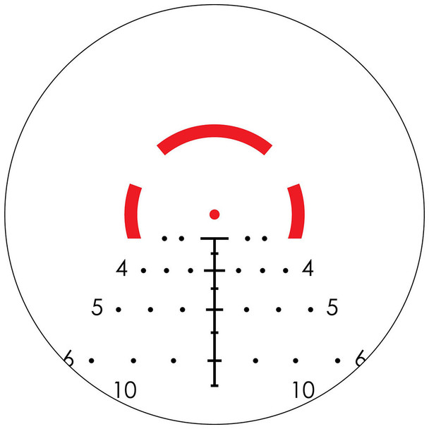 Vortex Optics Strike Eagle 1-8x24 SFP Riflescope: 30mm Tube, AR-BDC-3 (MOA) Reticle, DEMO SE-1824-2, Grade A
