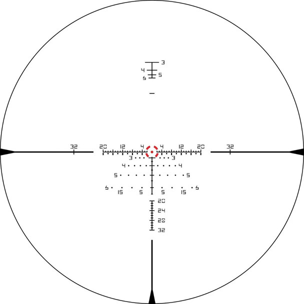 Vortex Optics Razor HD Gen III 1-10x24 FFP Riflescope: 34mm Tube, EBR-9 (MOA) Reticle, DEMO RZR-11001, Grade A