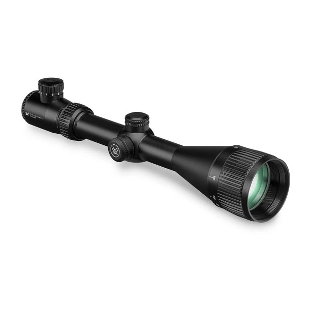 Vortex Optics Crossfire II 3-12x56 AO SFP Riflescope: 30mm Tube, V-Brite (MOA) Reticle, DEMO CF2-31049, Grade A