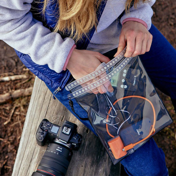 Fidlock Hermetic Dry Bag Mega: Transparent Black