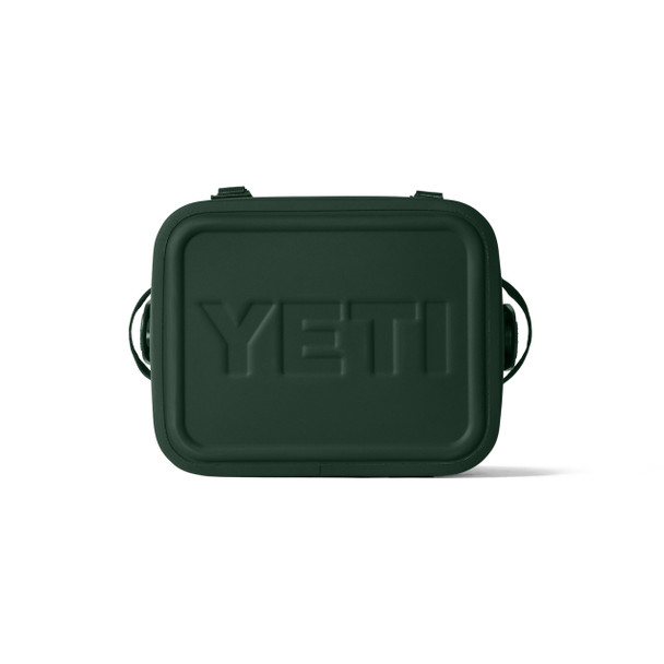 YETI Hopper Flip 12 Soft Cooler: Black Forest Green