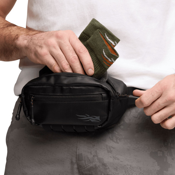 SITKA Gear Drifter Hip Pack 1L, Sitka Black, 600755-BK