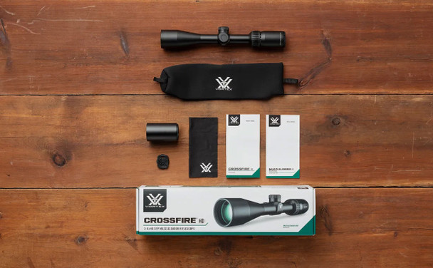 Vortex Optics Crossfire HD 3-9x40 SFP Riflescope: 1" Tube, Muzzleloader BDC (MOA) Reticle | CFR-3901MZ