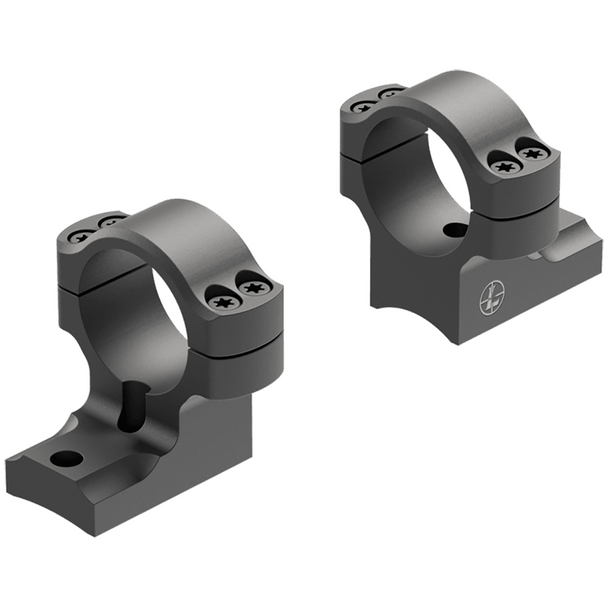 Leupold BackCountry Ringmounts: Weatherby Mk V (9 Lug), 1", Medium, Matte Black