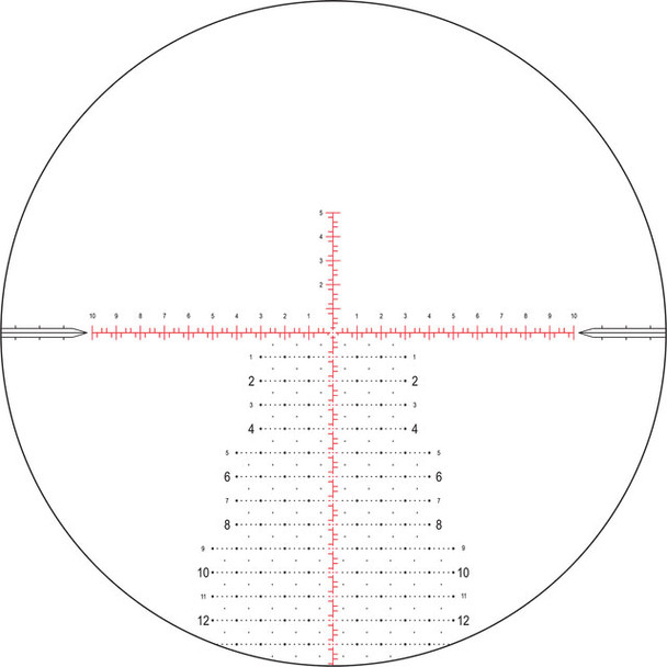 Nightforce Optics SHV 4-14x50 F1 Riflescope, Black: 30mm Tube, MIL-XT Illuminated Reticle, Model C694