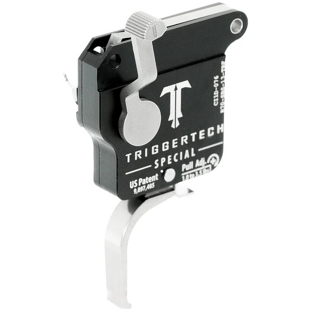 TriggerTech Remington 700 Special Single-Stage Trigger w/ Bolt Release, RH: Stainless Flat Lever