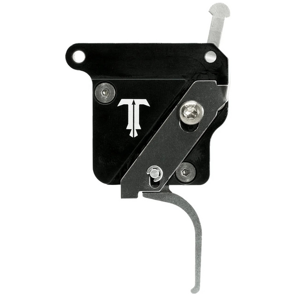TriggerTech Rem 700 Primary Trigger: Single Stage Trigger w/ Bolt Release, RH, Stainless, Flat Lever
