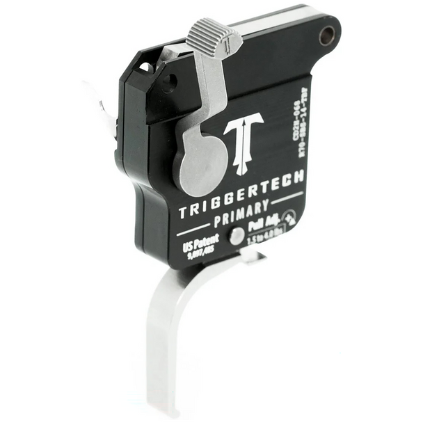 TriggerTech Rem 700 Primary Trigger: Single Stage Trigger w/ Bolt Release, RH, Stainless, Flat Lever