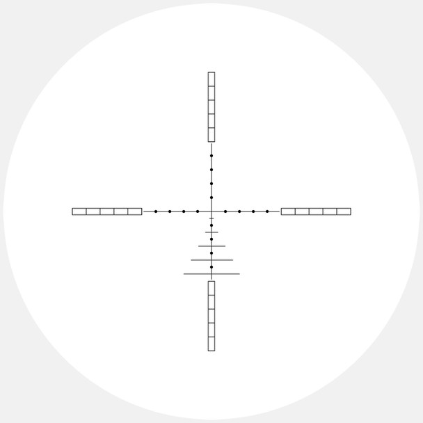Hawke Airmax 3-9x40 SFP Riflescope: 1" Tube, AMX Reticle, Model 13110