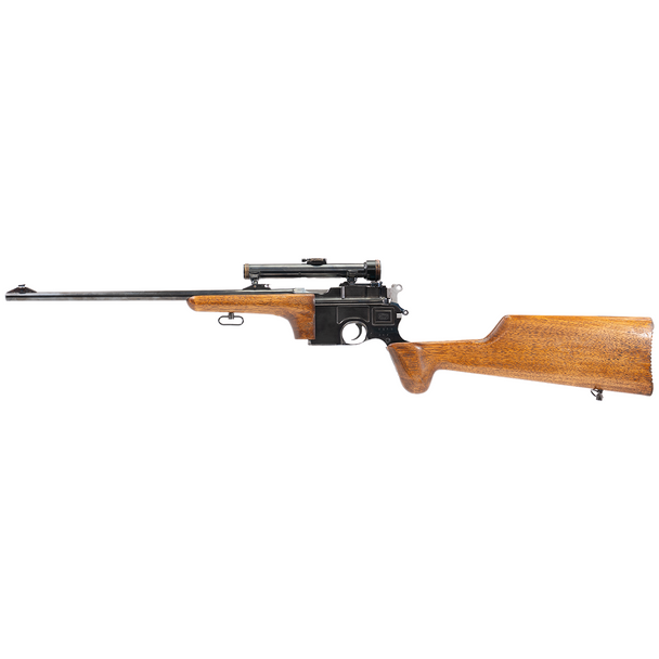 Mauser C96 Carbine w/ Scope: 7.63x25mm Mauser, 16.25" Barrel, SER# 057