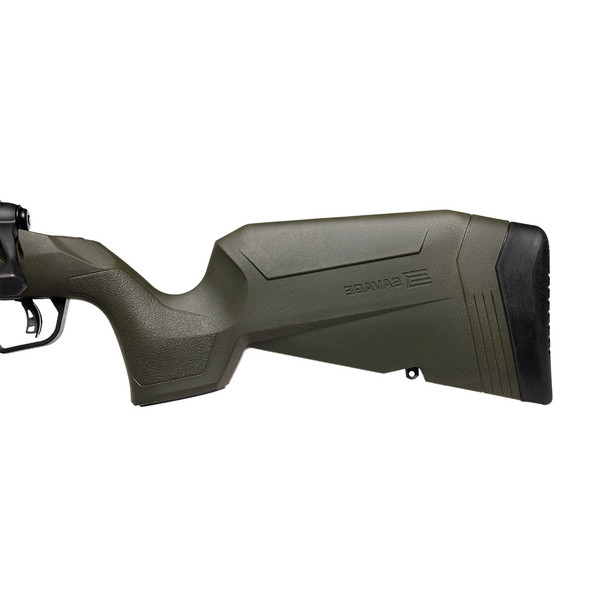 Savage Axis 2 Left-Handed Rifle, OD Green: 7mm-08 Rem, 22" Barrel, Model 32075