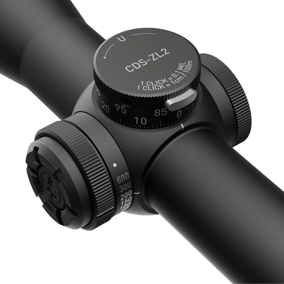 Leupold VX-5HD 3-15x56 Riflescope: 30mm, Illuminated FireDot 4 Fine Reticle, Side Focus, Matte Black