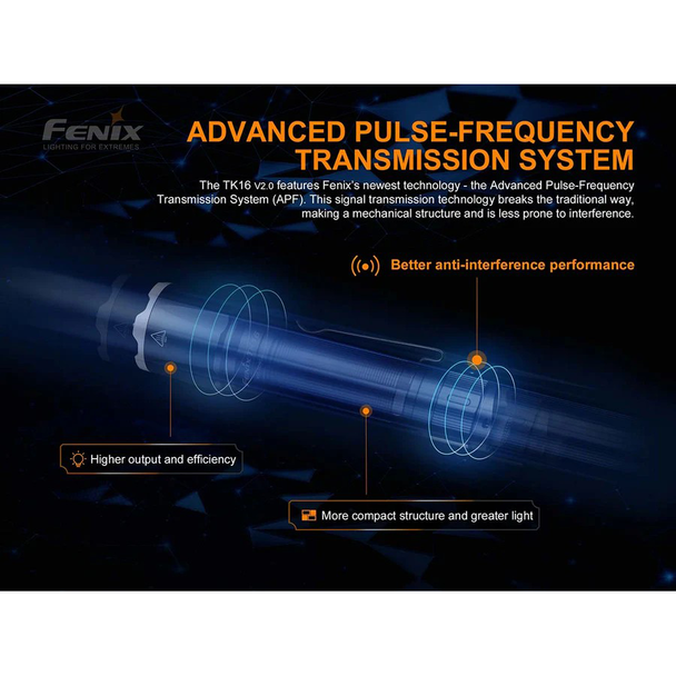 Fenix TK16 V2.0 Flashlight: 30 - 3100 Lumens