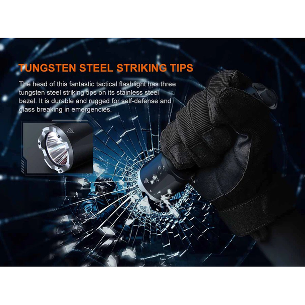 Fenix TK17 Flashlight, Black: 3600 Lumens