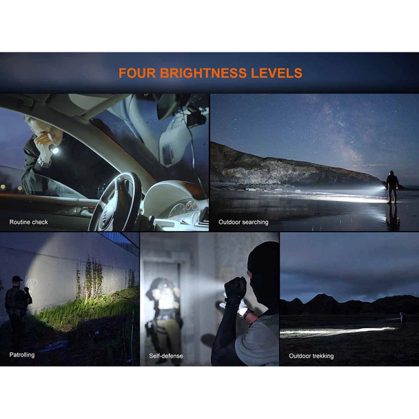 Fenix TK17 Flashlight, Black: 3600 Lumens