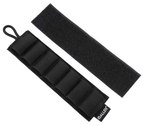 Allen Shotgun Ammo Card, Black: 12 Gauge, 7 Rounds