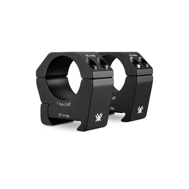 Vortex Optics Sport Riflescope Rings: 1" Tube, 0.90" (Medium) | SPT1-M