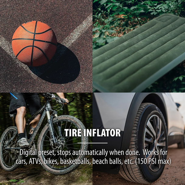 Tough Tested PHOENIX Vehicle Jump Starter, Tire Inflator & Power Bank