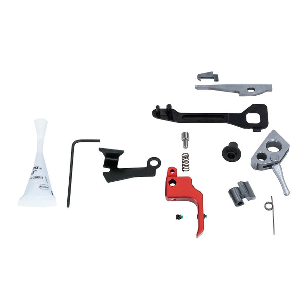 Volquartsen Pistol Competition Kit for Ruger MKIII, Red Flat Trigger