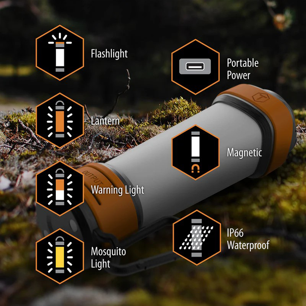 Tough Tested TREK Lantern, Flashlight & Power Bank