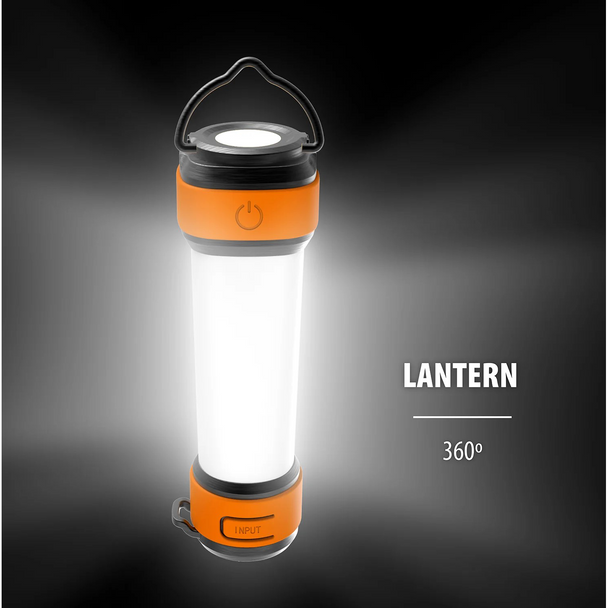 Tough Tested TREK Lantern, Flashlight & Power Bank