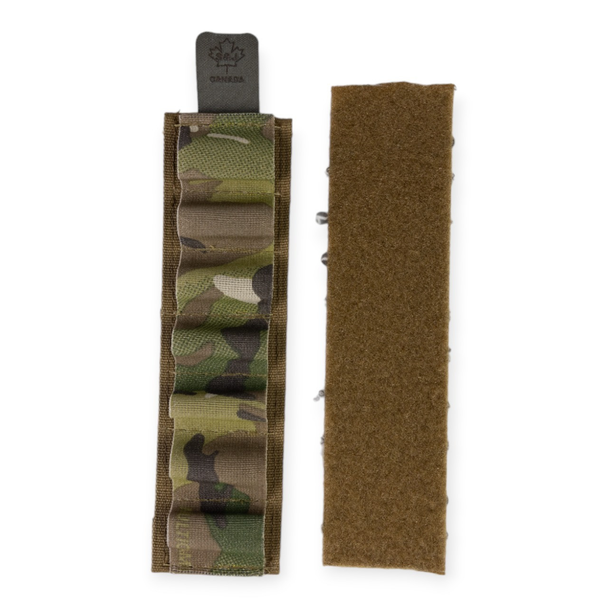 S&J Hardware Detachable Shell Carrier Strip, MultiCam: 6 Shot