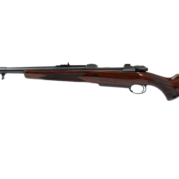 Rigby Big Game PH Double Square Bridge Rifle: 375 H&H, 24" Barrel, SER# 11362