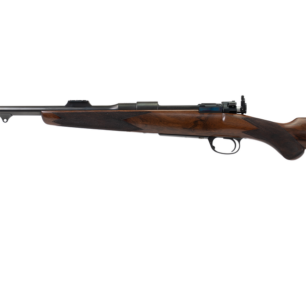 Rigby Highland Stalker Alaskan Rifle: 30-06 Springfield, 22" Barrel, SER# 14945