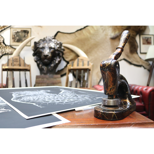 Rigby Rigby Leopard Print Art By Geoffrey Lignon