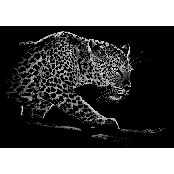 Rigby Rigby Leopard Print Art By Geoffrey Lignon