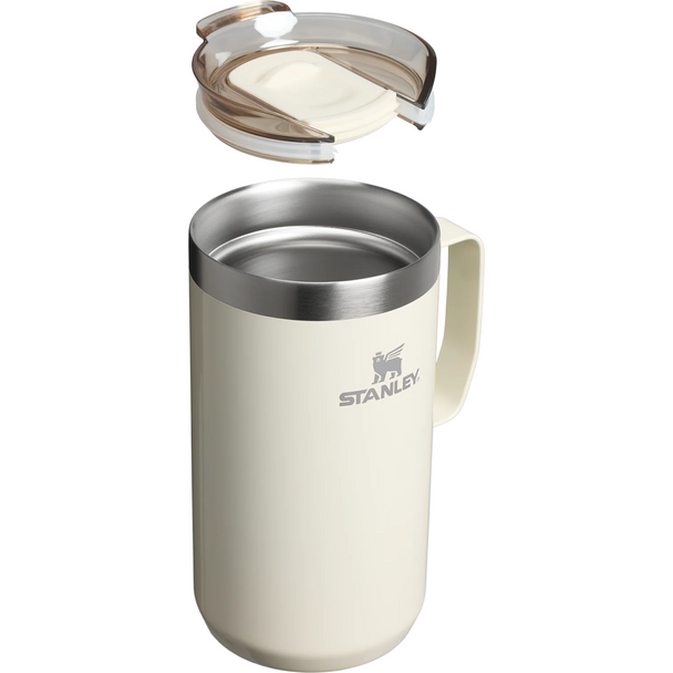 Stanley The Everyday Camp Mug: 24 oz / 709 mL, Cream Gloss