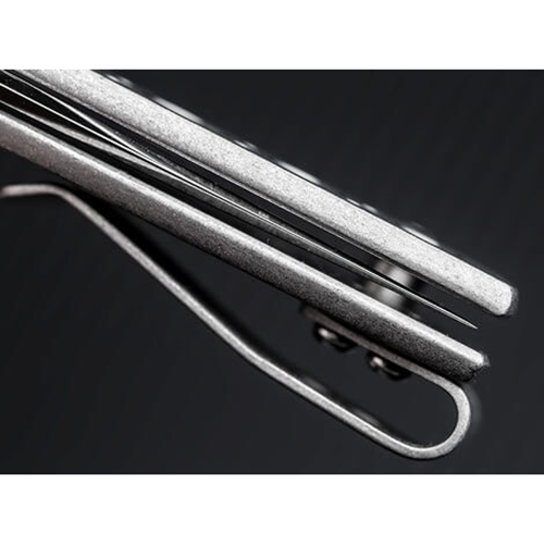 Boker Urban Trapper Knife: 3.43", VG-10 Blade, Titanium Handle, Model 01BO730