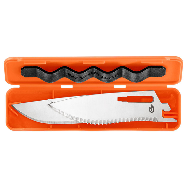 Gerber Randy Newberg EBS Exchangeable Blade System Knife: 3x 440C Blade Designs, Model 31-003857