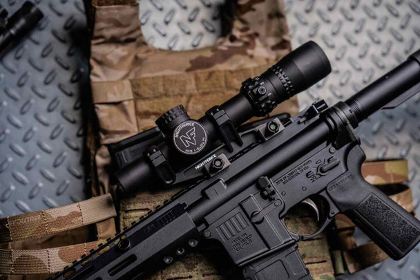 Nightforce Optics NX6 1-6x24mm F1 Riflescope, Black: 30mm Tube, FC-DMx Reticle, Model C726
