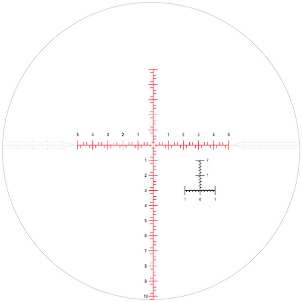 Nightforce Optics NX6 5-30x56mm F1 Riflescope, Black: 34mm Tube, Mil-C Reticle, Model C742