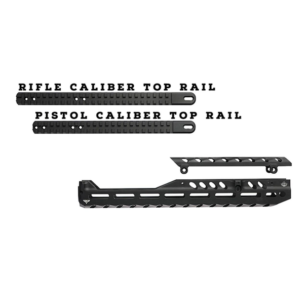 Ranger Point Precision Henry PewView M-LOK Pistol Caliber Rail Systeme: Black, 357 Mag, 44 Mag, 45 Colt