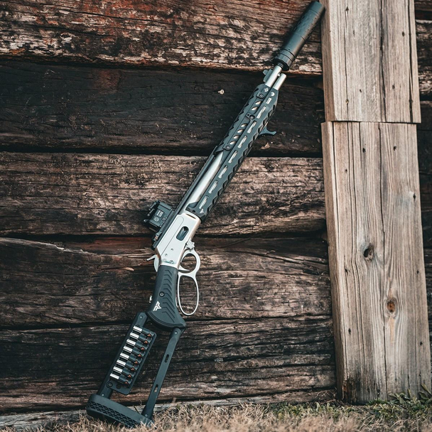 Ranger Point Precision Marlin PewView M-LOK Rifle Rail System Stock Set: Black, 45-70, 30-30, 38-55, 360, 410, 444