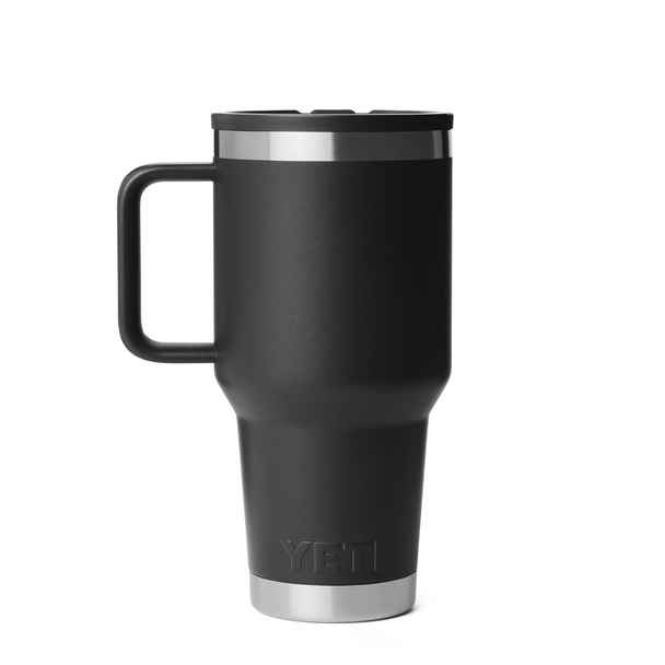 YETI Rambler Travel Straw Mug w/ Colour-Matched Straw Lid, 887 mL / 30 oz: Black