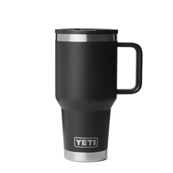 YETI Rambler Travel Straw Mug w/ Colour-Matched Straw Lid, 887 mL / 30 oz: Black