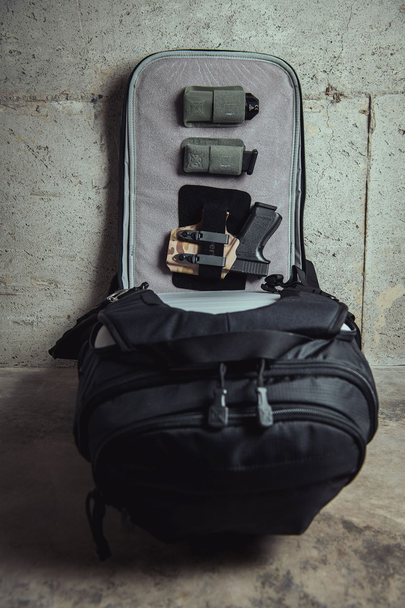 Vertx Gamut 22L Backpack: Slate Grey / Black