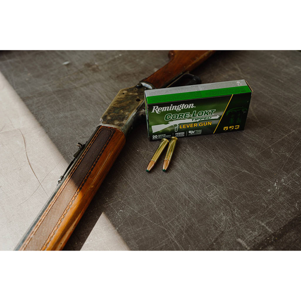 Remington Core-Lokt Tipped Lever Gun Ammunition: 30-30 Win, 150 gr, Core-Lokt Tipped, 2390 fps, Model R21428