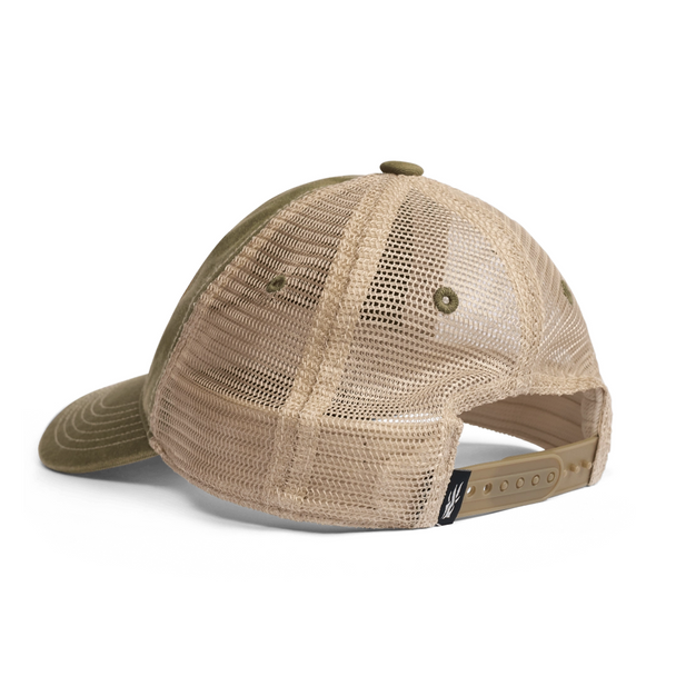 SITKA Gear Heritage Patch Vintage Trucker, Olive Green, 600741-OLV