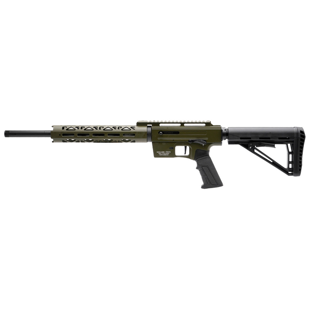 Derya TM22 Pro Rifle, OD Green: 22 LR, 16" Barrel, Model TM22-PRO-16-ODG