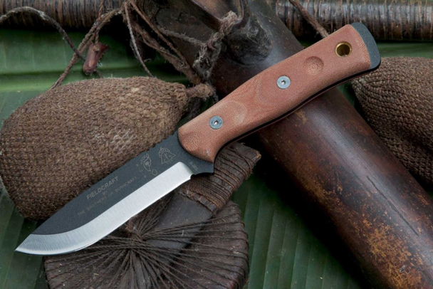 Tops Knives Fieldcraft Knife by Brothers of Bushcraft, Model BROS-01