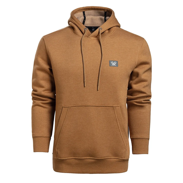 Vortex Optics Heavyweight Hoodie, Dull Gold Heather, Model 223-02-DGH
