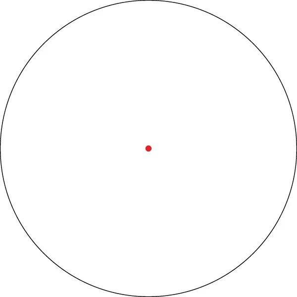 Vortex Optics Triumph Red Dot: 2 MOA Dot Reticle, Model TRI-RD2