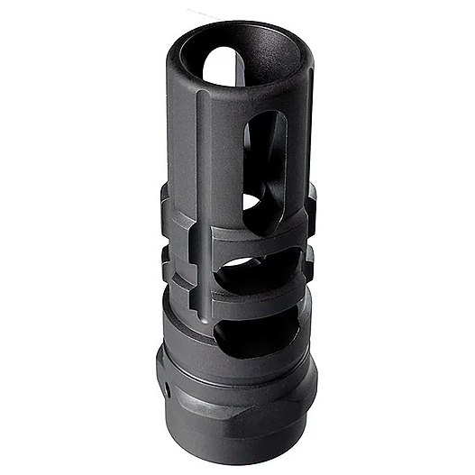 Strike Industries J-Comp Gen 2 1/2x28 Hybrid Brake: 22 Cal, Black